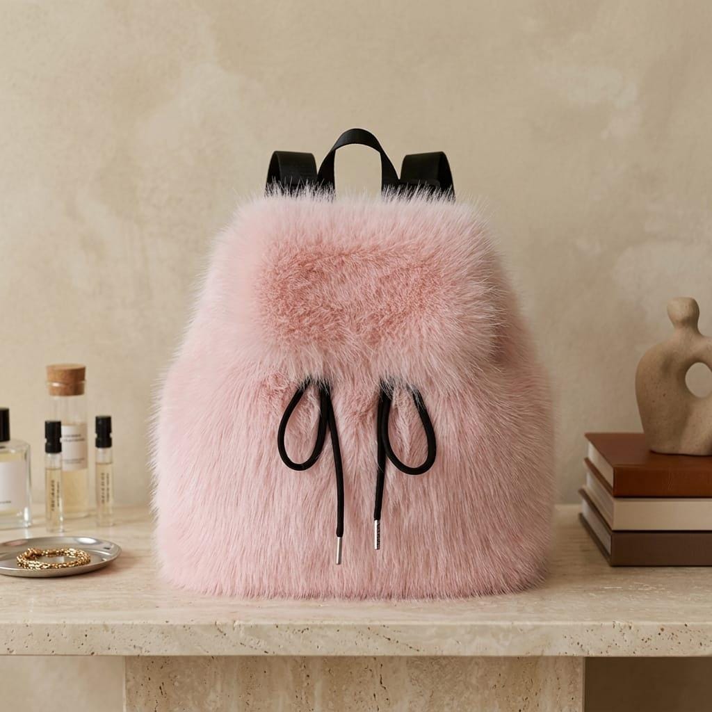 Fur Backpack - Etsy