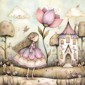 Whimsical Fairy Clip Art 15 High Res Watercolour Clipart JPG for Junk Journaling, Scrapbooking, Card Making, Digital Download, Fairy Clipart