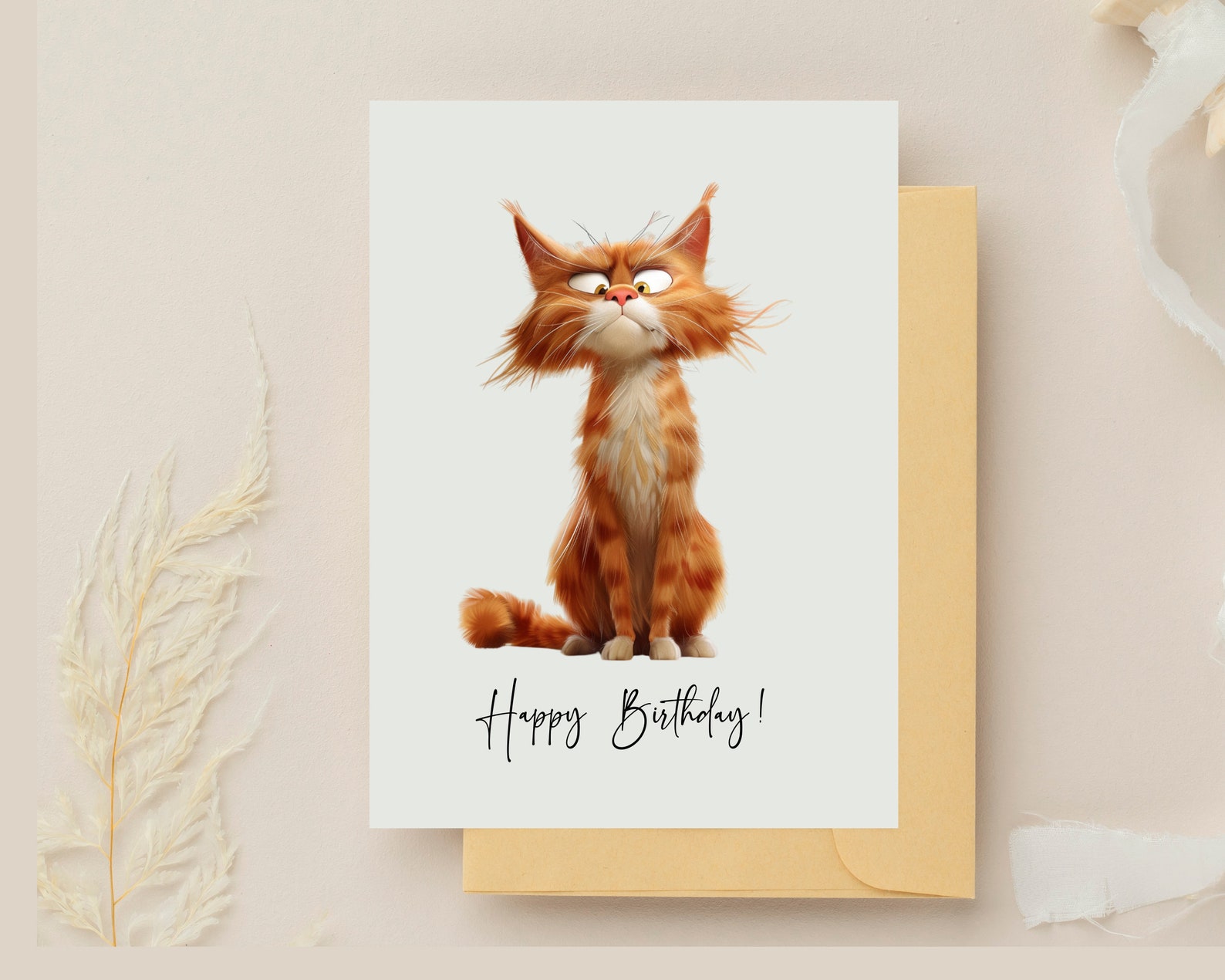 15 Funny and Cute Cat Clipart PNG Bundle Quirky Animals Clip Art ...