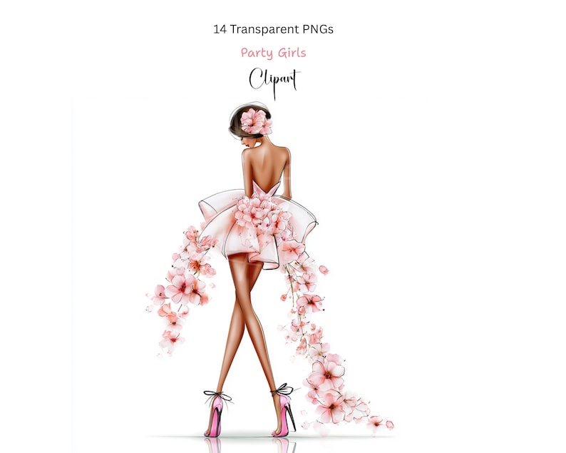 Birthday Clipart 14 Transparent Pngs - Fashion Illustration ...