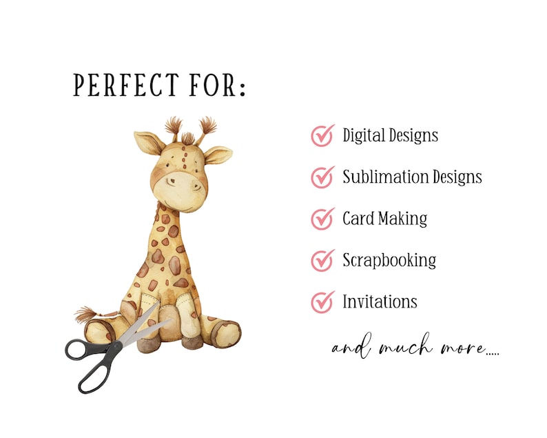 Watercolor Stuffed Animal Clipart Bundle, Vintage Nursery PNG ...
