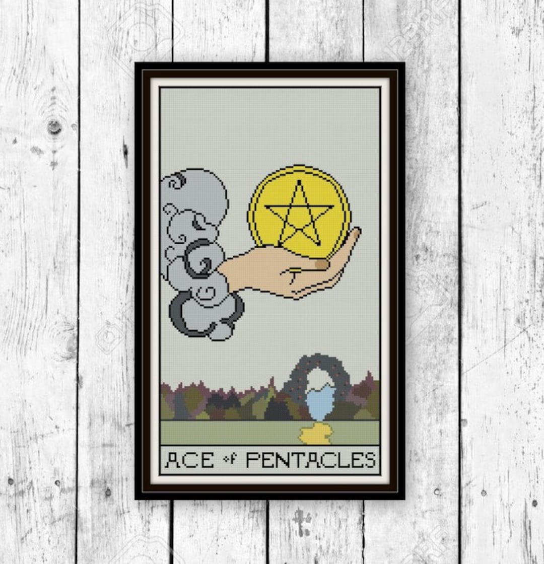 The Ace of Pentacles Tarot Card Guide For Beginners