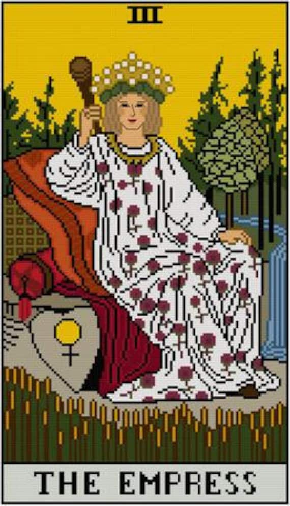 Карта императрица таро фото на заставку телефона