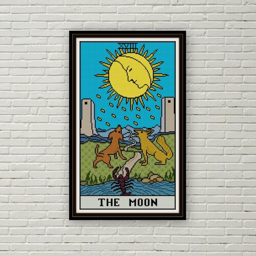 Tarot Cross Stitch the Stitcher PDF Pattern Instant Etsy UK