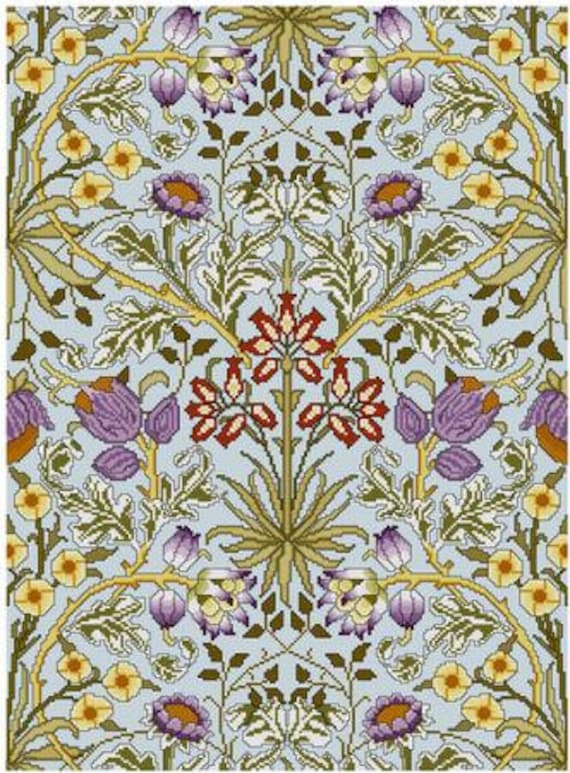 Hyacinth Wallpaper Pattern 480 by William Morris