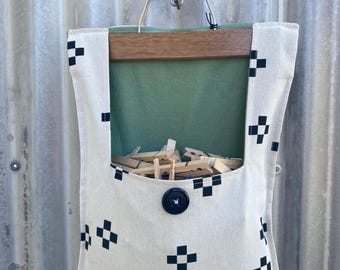 Clothes Pin Bag, Eco-Friendly Laundry, Clothes Line,