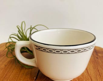 4 Vintage Coffee Cup, Tea Cup, Buffalo China, Made in USA