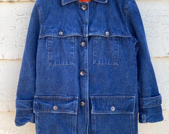 DKNY Denim Jacket, Women's Petite, Barn Coat