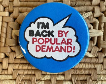 Vintage Pin, Vintage Button