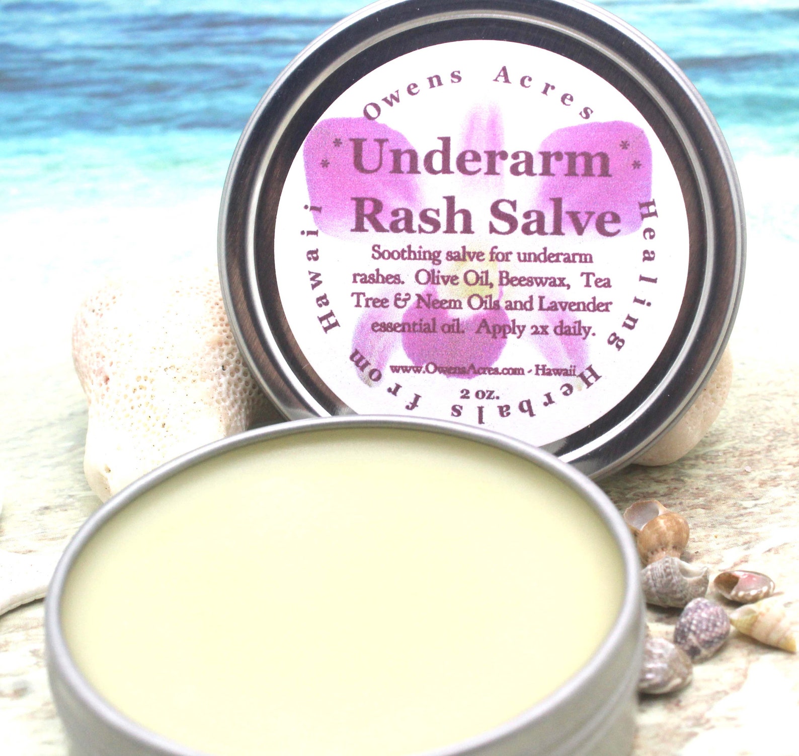 UNDERARM RASH Salve / Underarm Rash / Shaving Rash / Deodorant Etsy