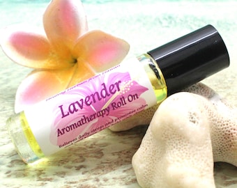 LAVENDER Roll On/ Essential Oil Blend / Roll On Essential Oil / Aromatherapy Oil / Lavender Aromatherapy / Essential Oils / Relaxation Gift