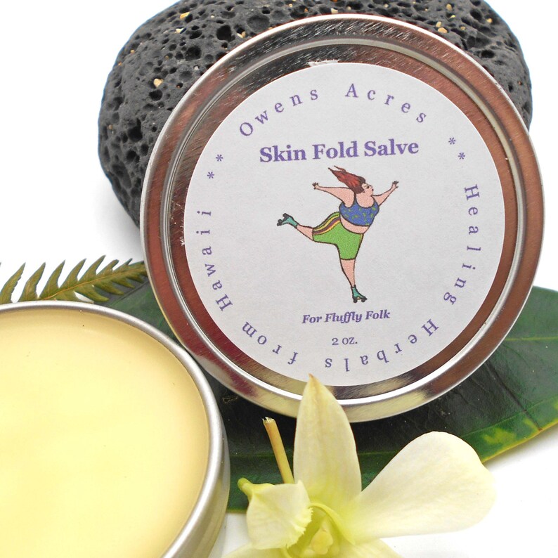 SKIN FOLD / Herbal Salve for Skin Fold Rashes / Fat Roll Rash Etsy