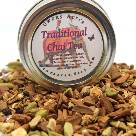 Chai Tea Traditional Recipe Loose Leaf Tea Herbal Tea Etsy