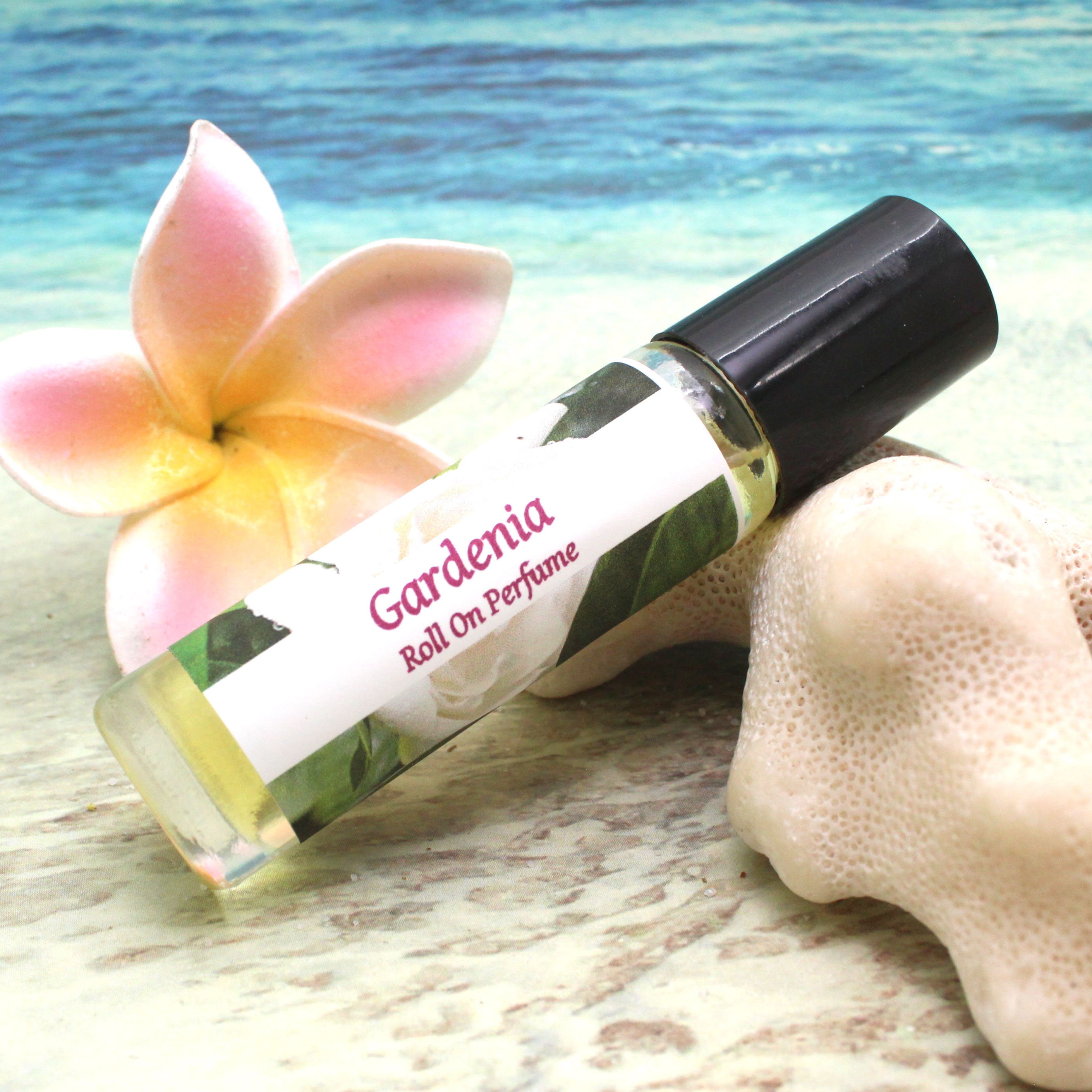 Organic Hawaiian Gardenia Enfleurage Oil from Maui, 30ml (1oz) w/Pipete Cap