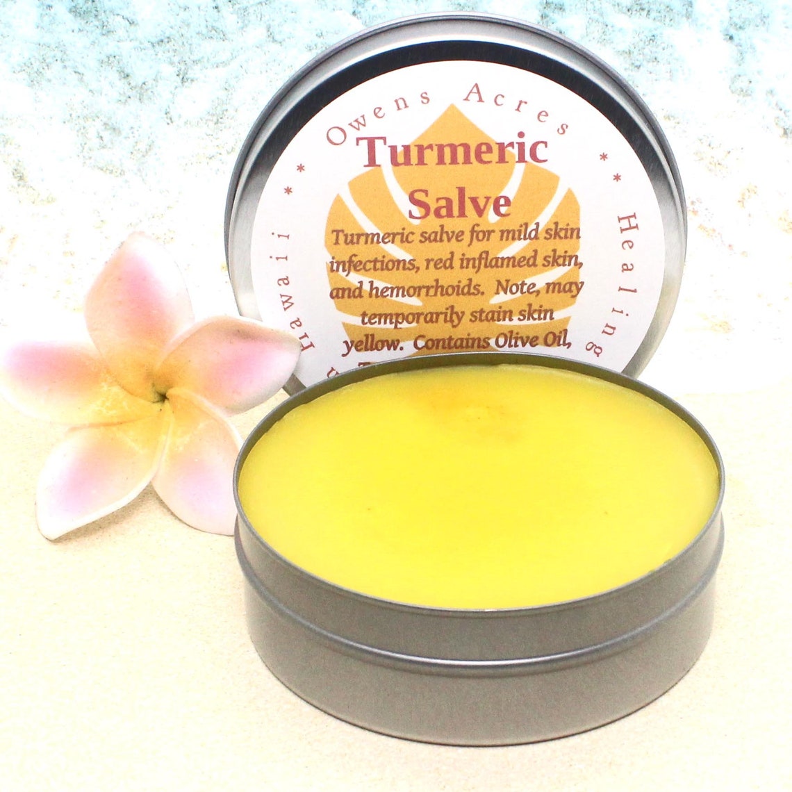 TURMERIC Salve / Anti Inflammatory / Curcumin / Skin Rash and Etsy