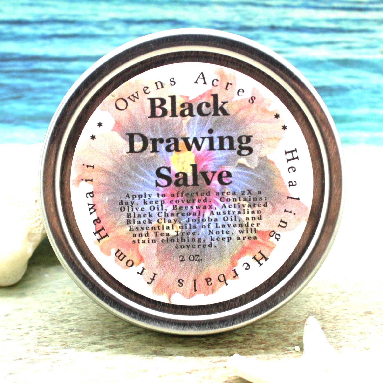 BLACK DRAWING Salve / Activated Charcoal Salve Herbal Salve Etsy