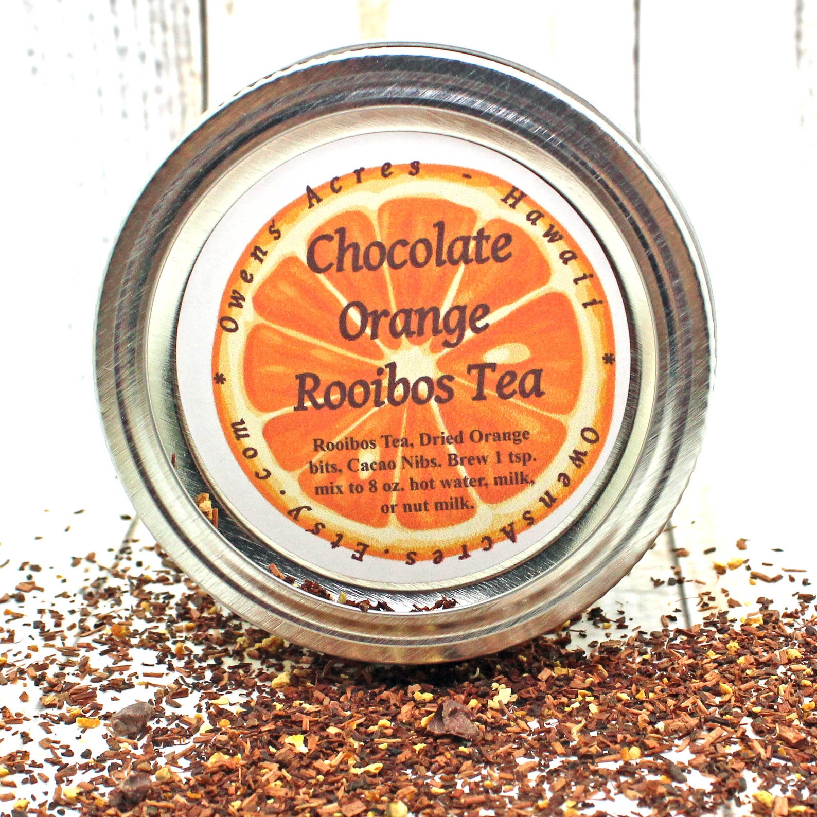 Rooibos Tea / CHOCOLATE ORANGE Rooibos / Loose Leaf Tea / Chai Etsy