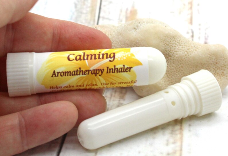 Essential Oil Inhaler / CALMING / Aromatherapy Nasal Inhalers Etsy