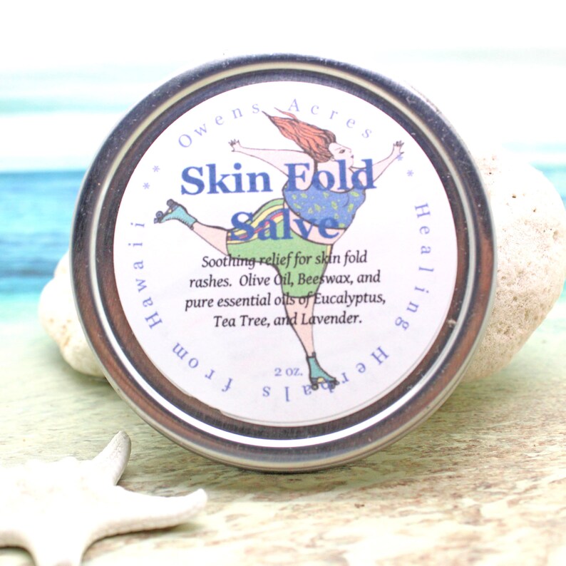 SKIN FOLD / Herbal Salve for Skin Folds / Fat Roll Rash Etsy