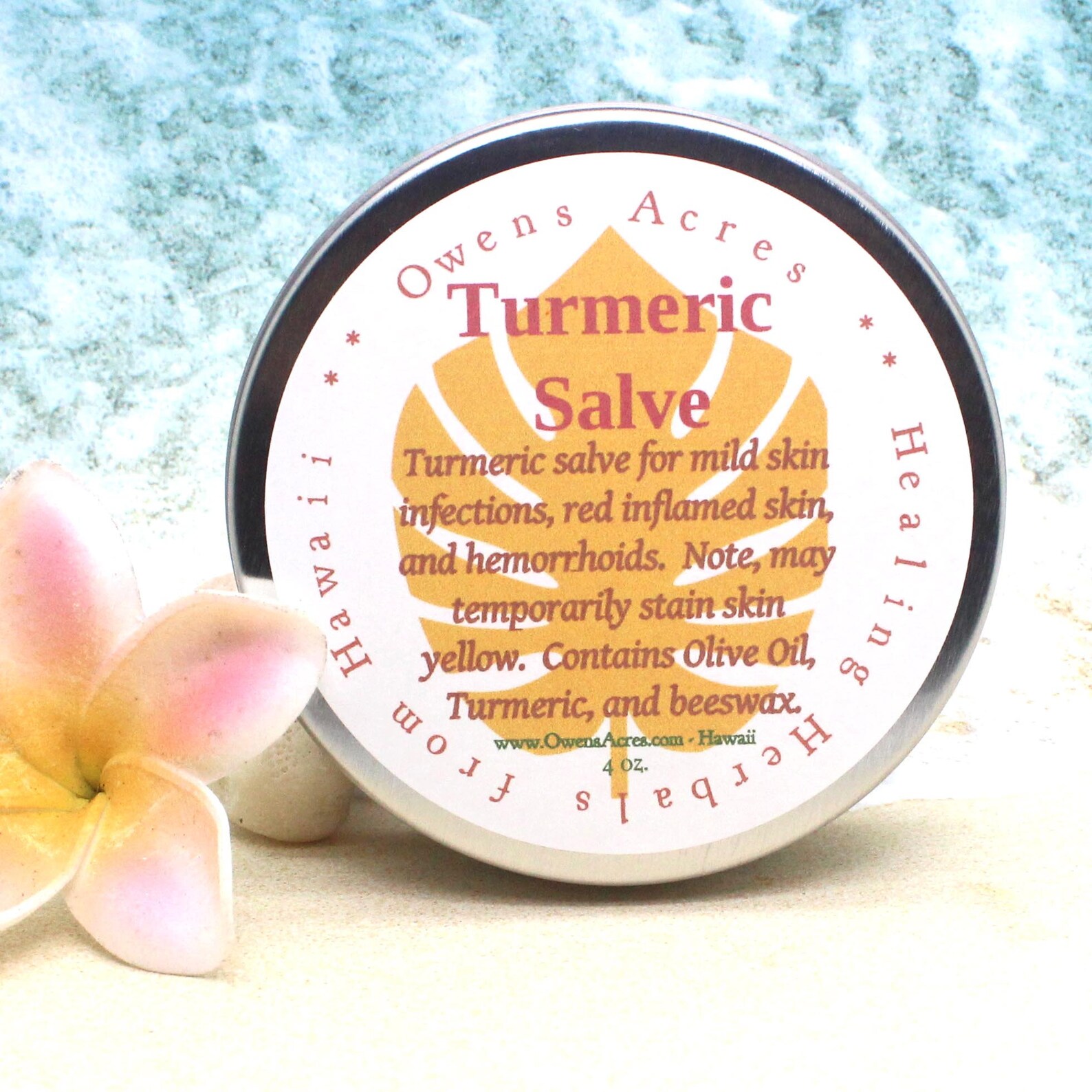 TURMERIC Salve / Anti Inflammatory / Curcumin / Skin Rash and Etsy