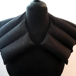 Heat Pack for Neck and Shoulders/ Rice Heating Pad, Flaxseed, Microwave heating pad /  Scented or Unscented- Gift for Men or Women-   Black