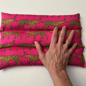 Rice Heating Pad, Heating Pack, Heated Neck Wrap,Hot Pack,Microwave Heating Pad, Scented or Unscented -Mustard Floral