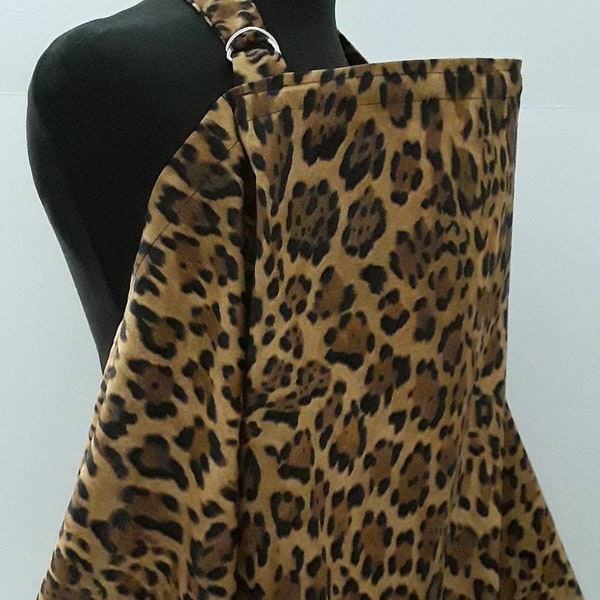 Leopard Nursing Cover, Breastfeeding Feeding Cover up, Nursing cover up, Animal Print