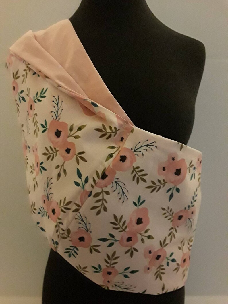 floral baby carrier