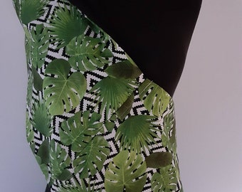 Baby Sling, Baby Carrier - Tropical Leaf, Choose Your Lining Colot