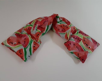 Heating Pad, Heating Pack, Heated Neck Wrap, Microwave Heating Pad,Hot Cold Pack, Scented or Unscented - Watermelon