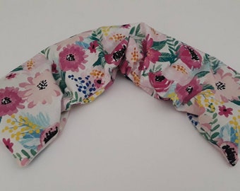 Floral Hot Cold Therapy Wrap: Scented Microwave Heating Pad