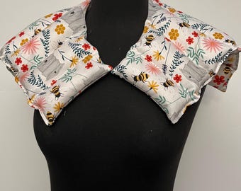 Heat Pack: XL Heated Neck Shoulder Wrap, Bee House