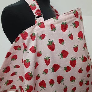 Nursing Cover, Strawberry Breastfeeding Feeding Cover up, Nursing cover up,