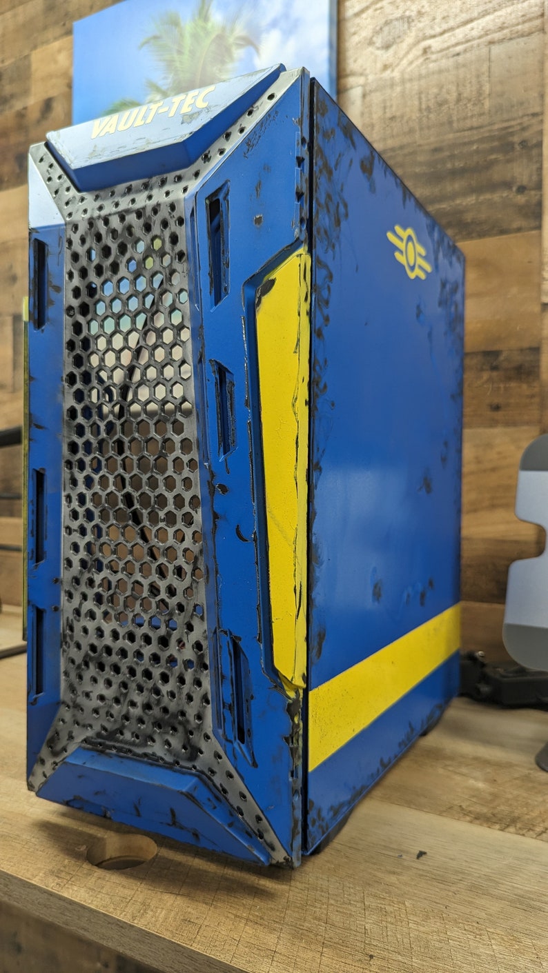 Fallout Vault Tec PC Computer Case Etsy