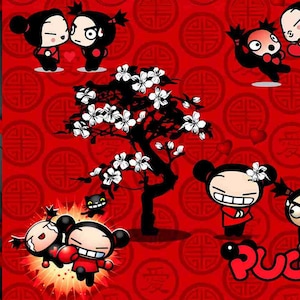 PUCCA Tumbler Sublimatie Design Download PNG, PuccaTumbler Sublimatie Wrap PNG, Stitch 20 oz Tumbler Wrap Digitale Downloads