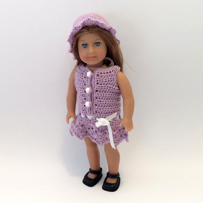 Instant Download PDF Crochet Pattern American Mini Girl - Etsy