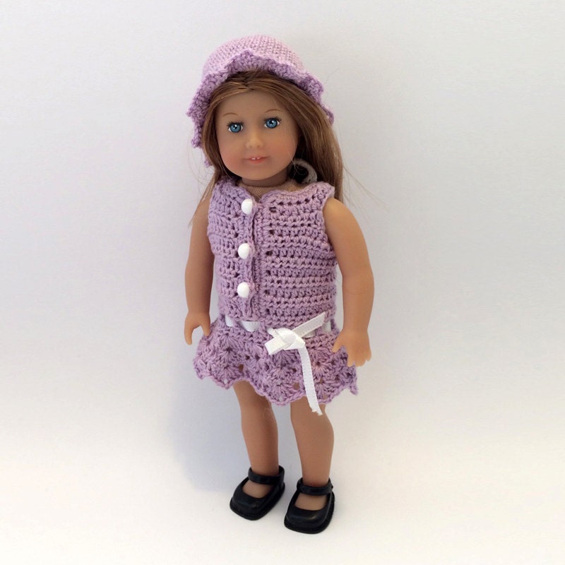 Instant Download PDF Crochet Pattern American Mini Girl | Etsy