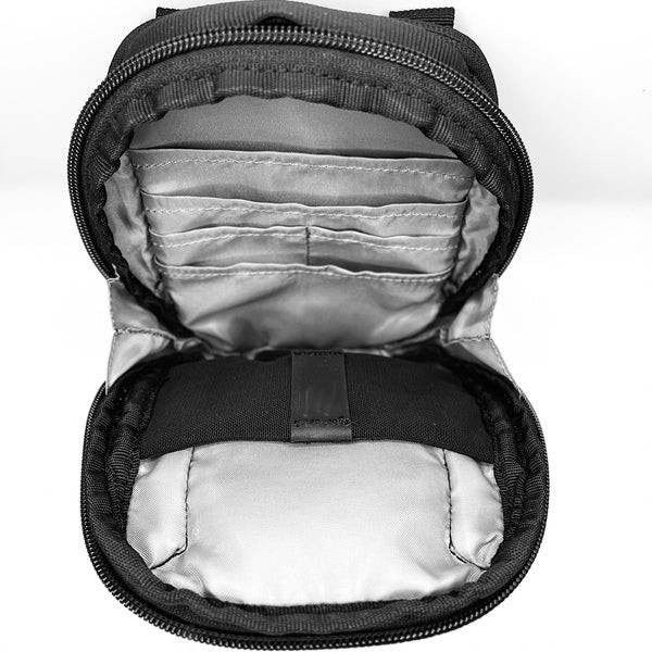 Daguxer Magnetic Gym Bag - Magnetische Sporttasche Mit Wasserflaschenhalter - 19,8x8,9cm Mit Handyfächern