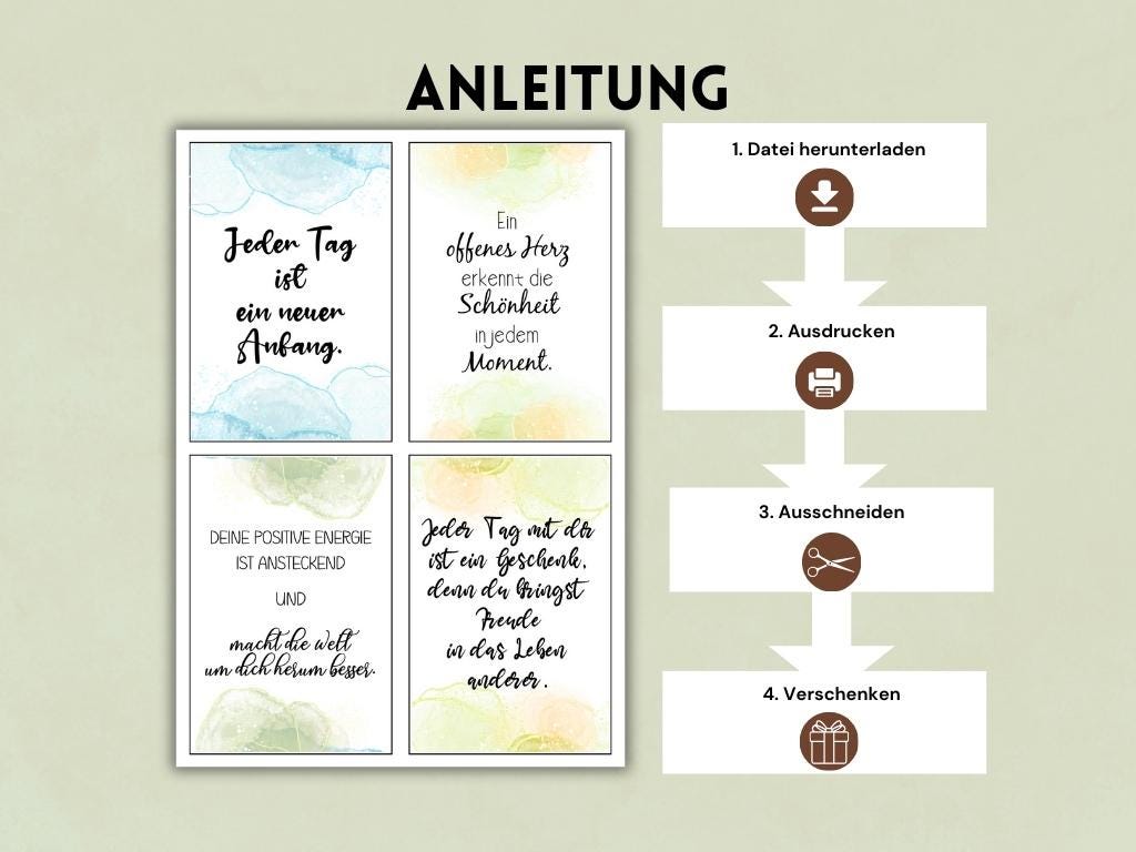  DIY Adventskalender zum Drucken 