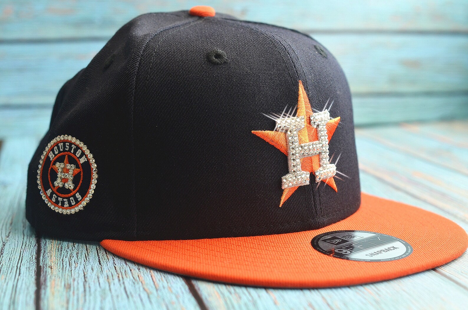 Bling Bling Customized Houston Astros '47 MLB New Era Etsy