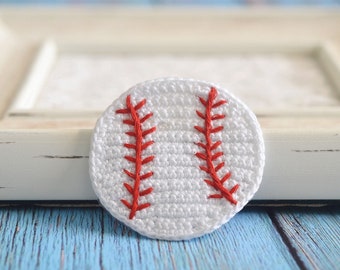 New! One piece handmade crochet baseball (CL366so)