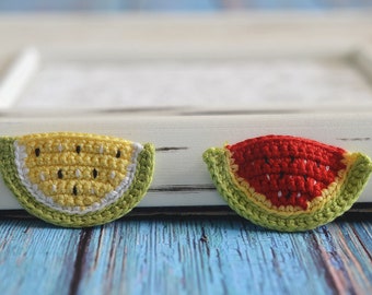 NEW! Set of 6pcs handmade crochet watermelon (CT108)
