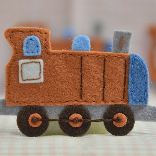 Felt Train Ornament Etsy