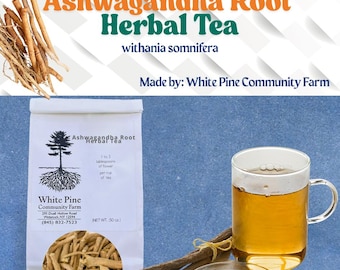 Ashwagandha Root Herbal tea // withania somnifera