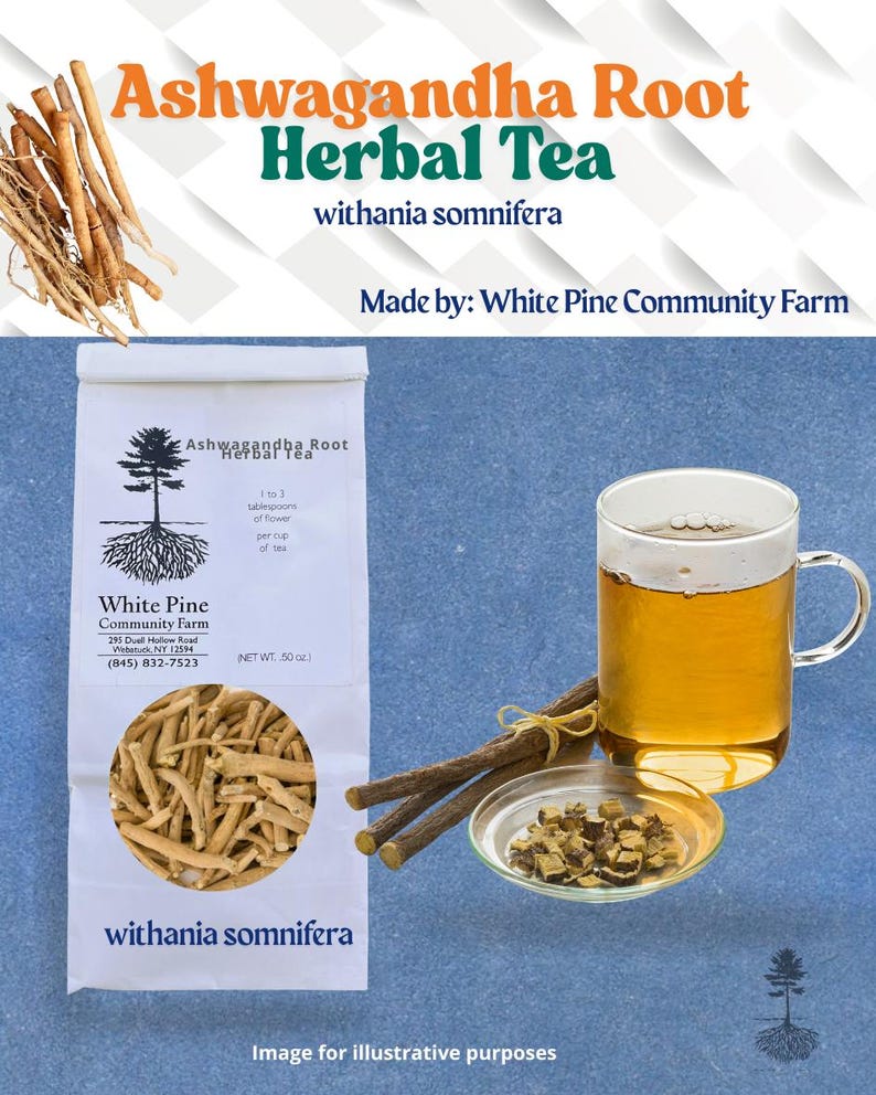 Ashwagandha Root Herbal tea // withania somnifera image 1