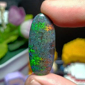 Big Size Good Color Andamooka Matrix Opal 18.70ct