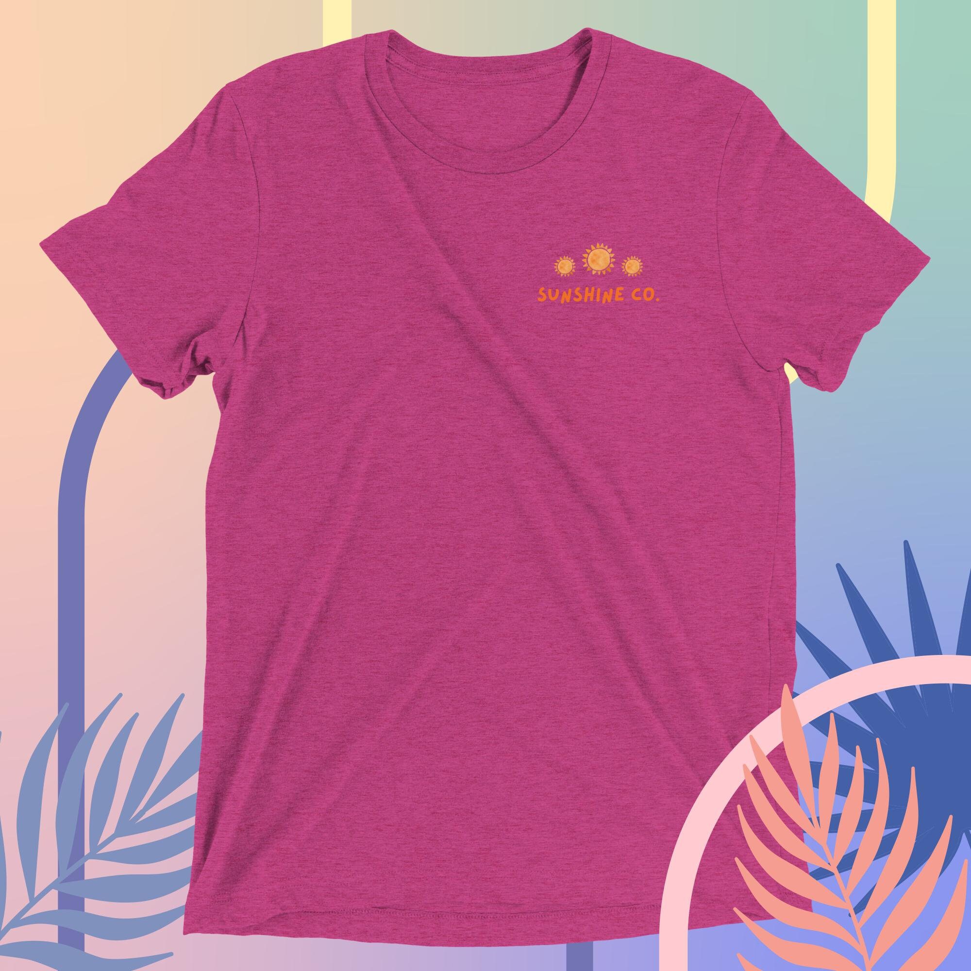 Tシャツ・カットソー UNDERBASE SUNSHINE COLLAR SHORT SLEEVE MU4857 Sunshine Co. Short Sleeve T-shirt Tri-blend - Etsy
