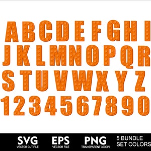 Bundle Bricks Font LEG Puzzle Font 5 Full Colors Set Brick Font Brick Svg Letters for Cricut SVG Toys Leg Font Svg Png Eps Birthday Font image 4