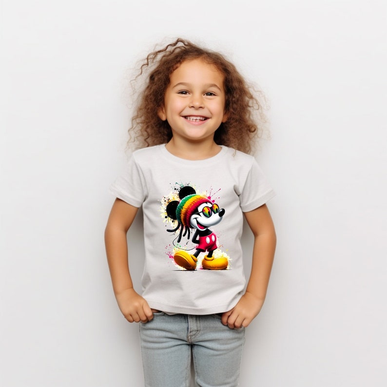 Smicky Rasta 5 PNG Rastafari Mouse Splash Transparent PNG File for Sublimation ...