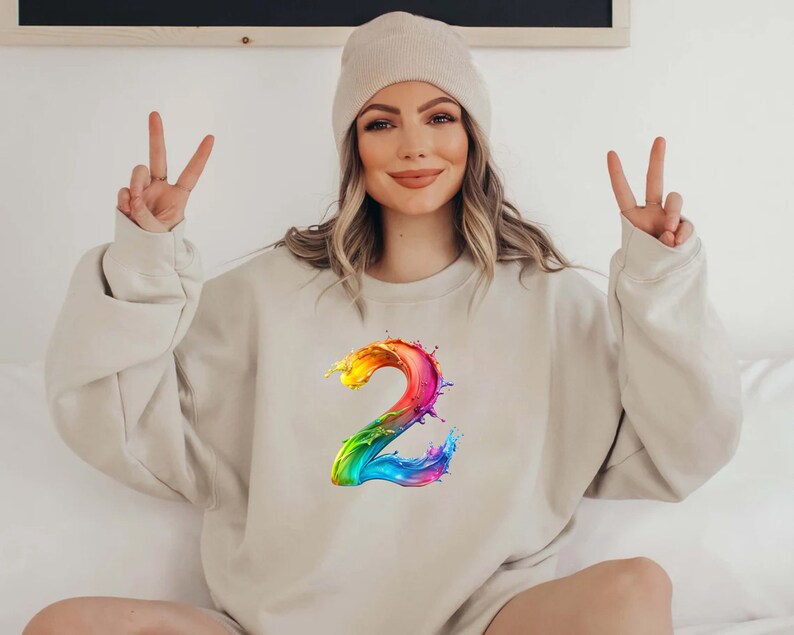 Rainbow Splash Alphabet 3d Font PNG Letters Rainbow Letters and Numbers for Sublimation PNG Rainbow Doodle Font Png Letters image 5